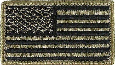 Army OCP Scorpion  USA Uniform Flags 
